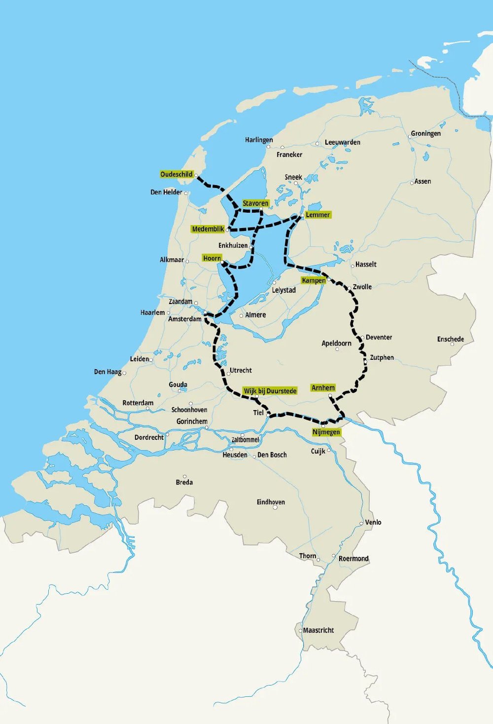 Riviercruise Hollandsch Glorie — mps Horizon langs historische Nederlandse havens