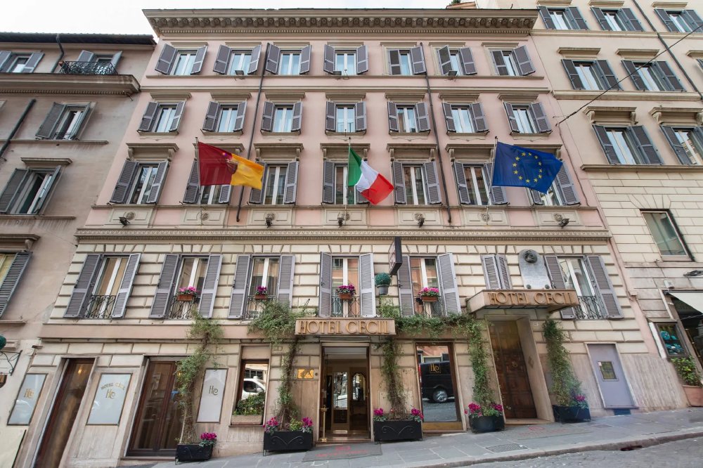 Stedentrip Rome — Hotel Cecil: centraal gelegen herenhuis met dakterras