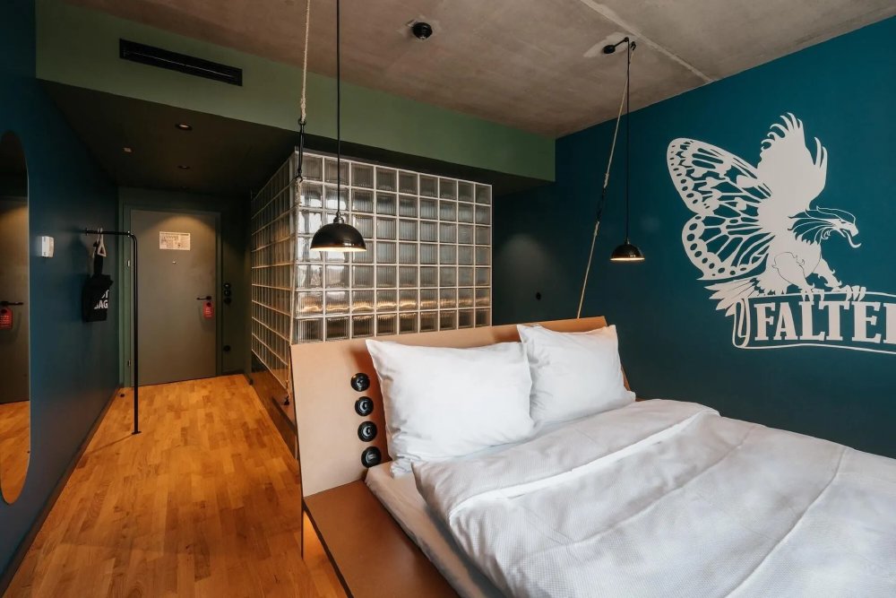 Stedentrip Wenen: Hotel Superbude Wien Prater - hip hotel nabij Prater Park
