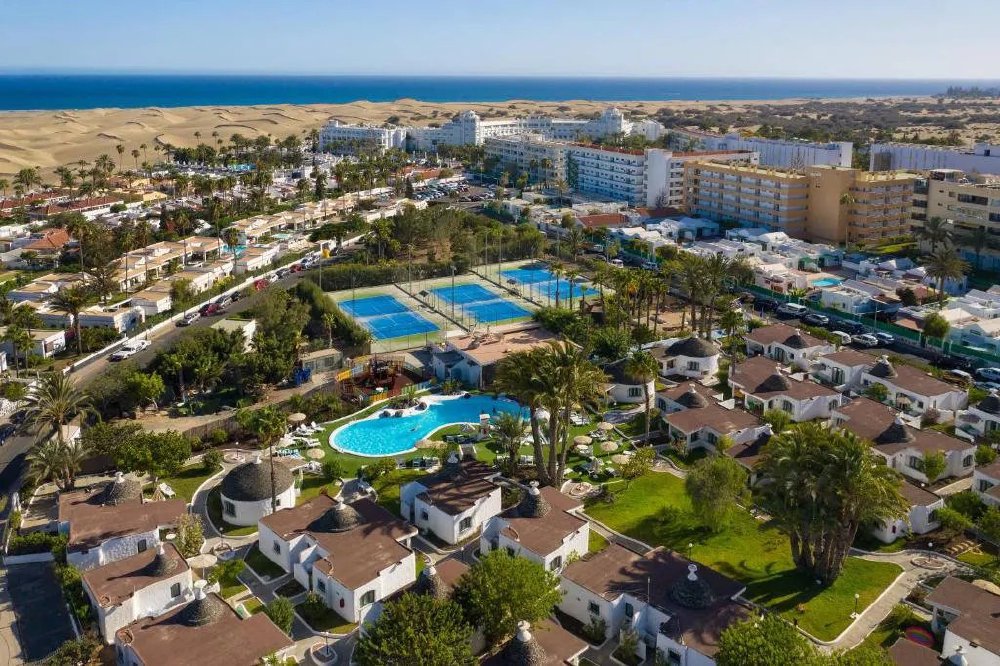 Vliegreis naar Bungalows Parque Romántico, Playa del Inglés (Gran Canaria)