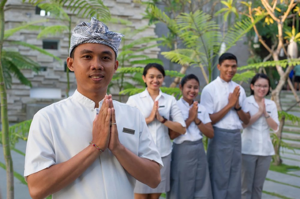 Vliegreis Maya Sanur Resort & Spa — Luxe designhotel direct aan het strand