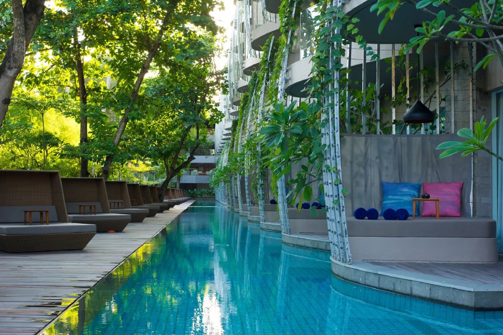 Vliegreis Maya Sanur Resort & Spa — Luxe designhotel direct aan het strand
